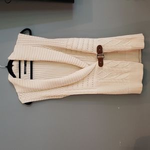 Ralph Lauren sleeveless sweater wrap
